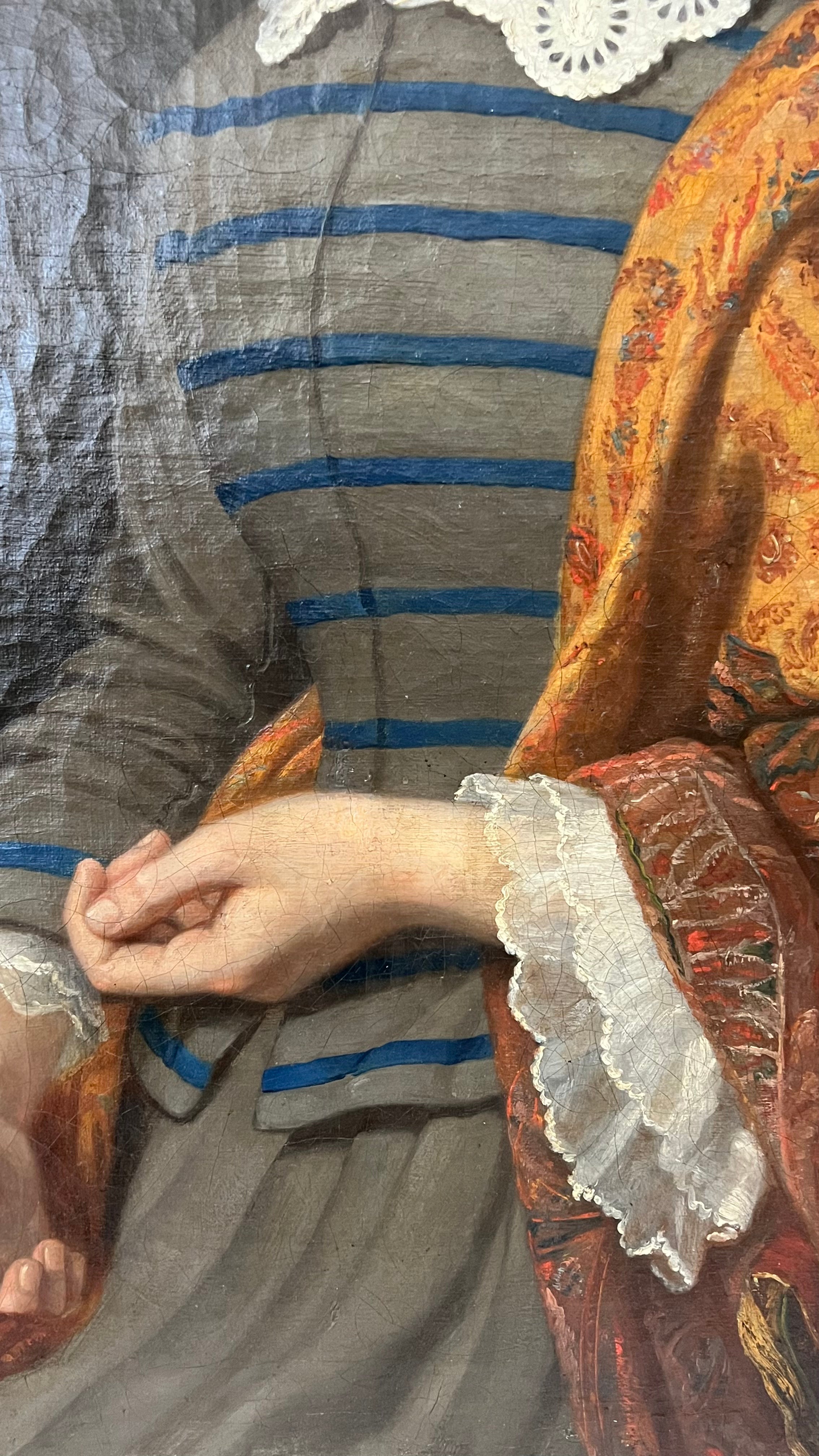 Ritratto di ragazza - XIX secolo, olio su tela con cornice
