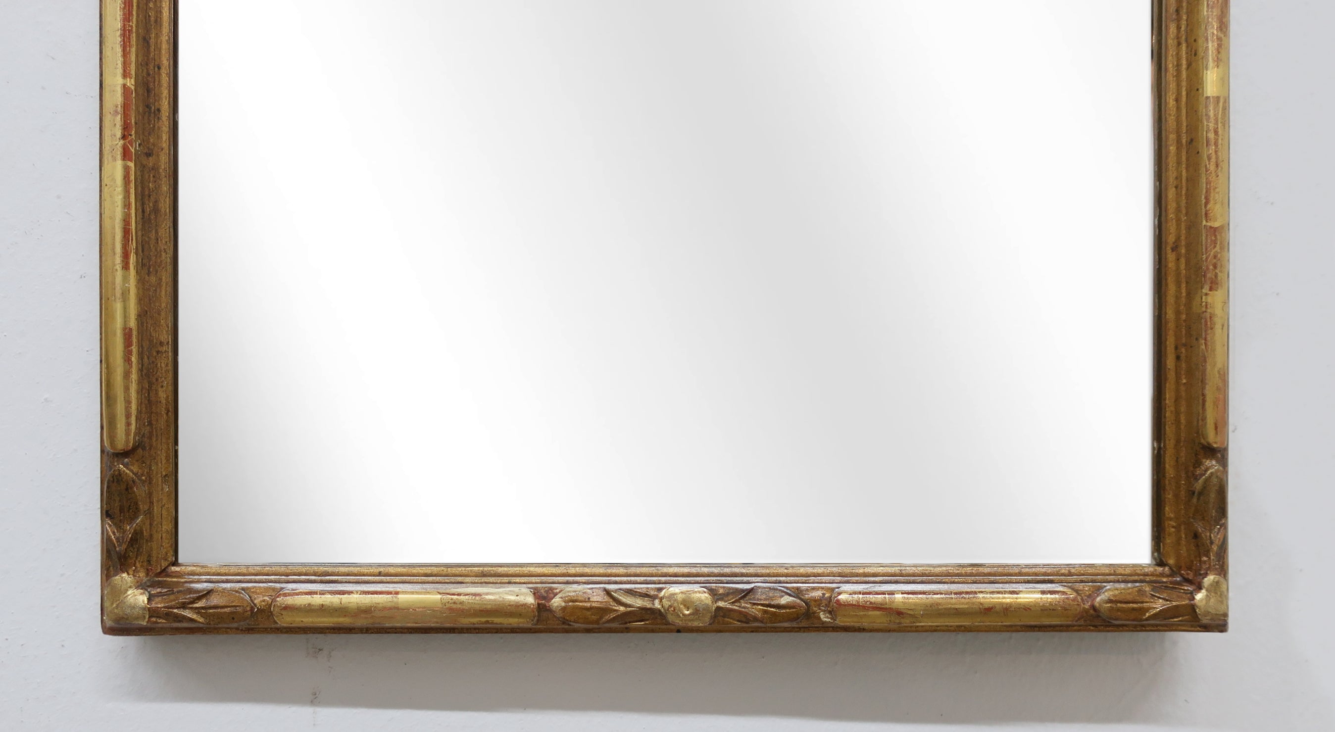Specchiera foglia oro - XIX secolo