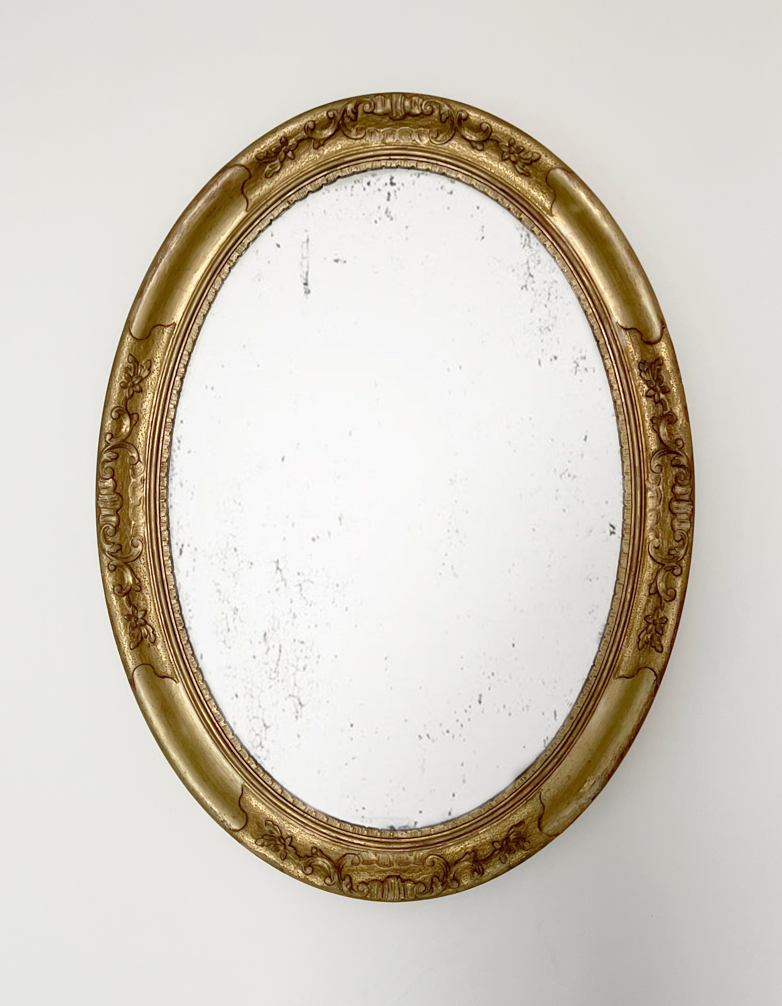 Grande specchiera dorata - XIX secolo
